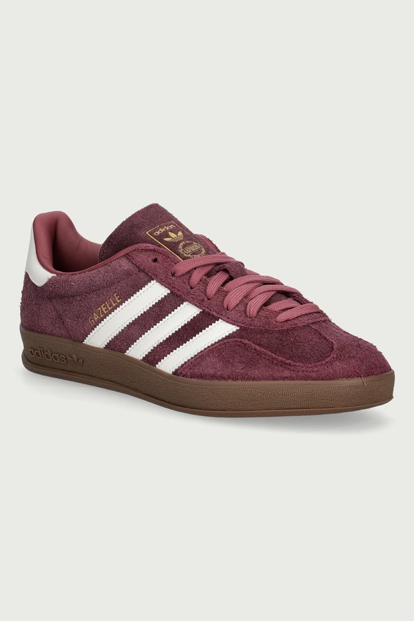 Gazelle Indoor кросівки чоловічі замшеві adidas Originals колір бордовий