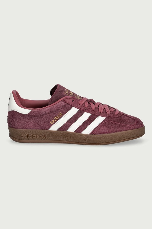 Gazelle Indoor кросівки чоловічі замшеві adidas Originals колір бордовий фото 2