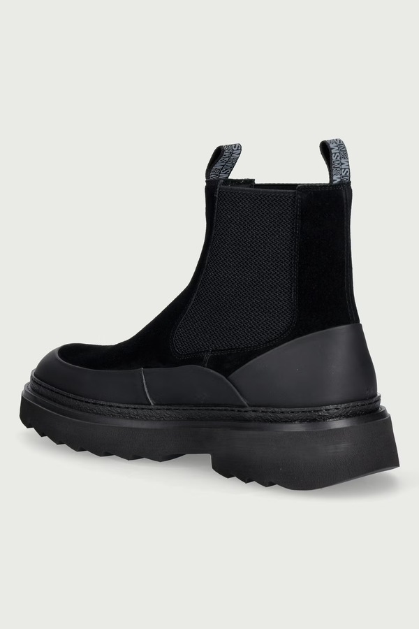 Челсі чоловічі замшеві Steve Madden Rockland колір чорний фото 2
