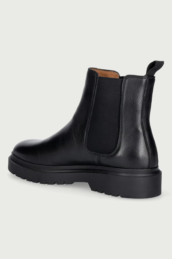 Челсі чоловічі шкіряні Steve Madden Grandhike колір чорний фото 3