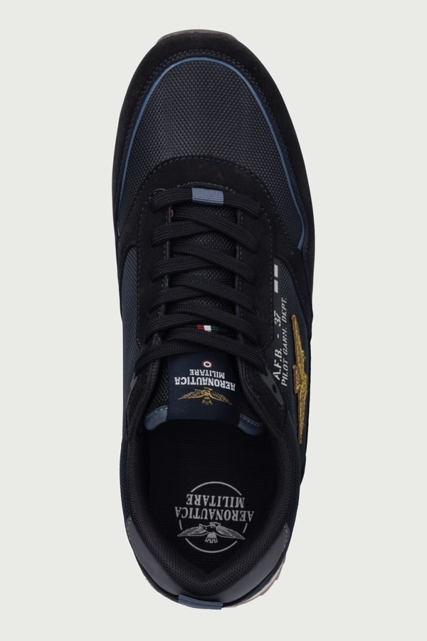 SNEAKERS кросівки чоловічі Aeronautica Militare колір темно-синій фото 4