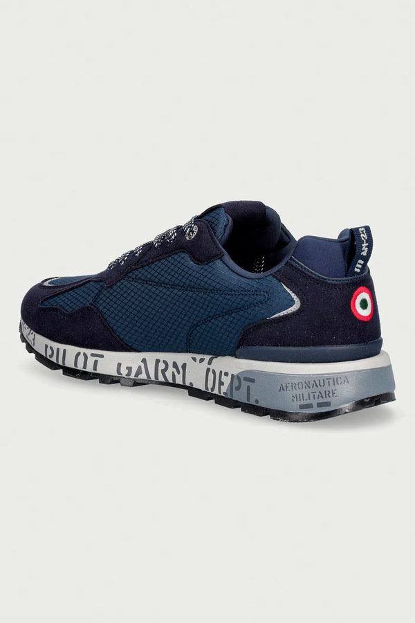 SNEAKERS кросівки чоловічі Aeronautica Militare колір темно-синій фото 2