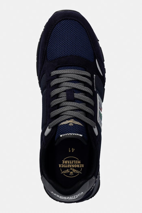 SNEAKER кросівки чоловічі Aeronautica Militare колір темно-синій фото 4