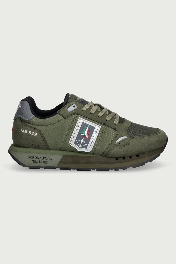 SNEAKER кросівки чоловічі Aeronautica Militare колір зелений фото 2