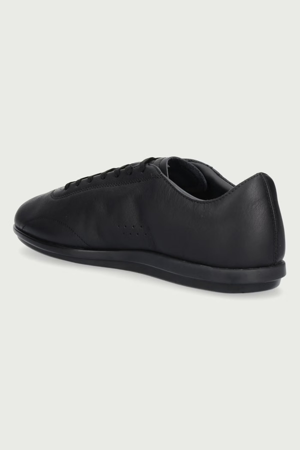 Driver Low Pro Sneakers кроссовки мужские кожаные Lacoste цвет черный фото 2
