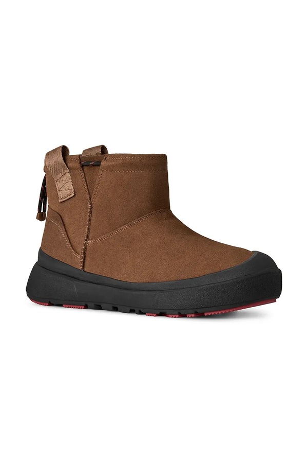 M Classic Mini Outpost снігові чоботи чоловічі замшеві UGG колір коричневий фото 2