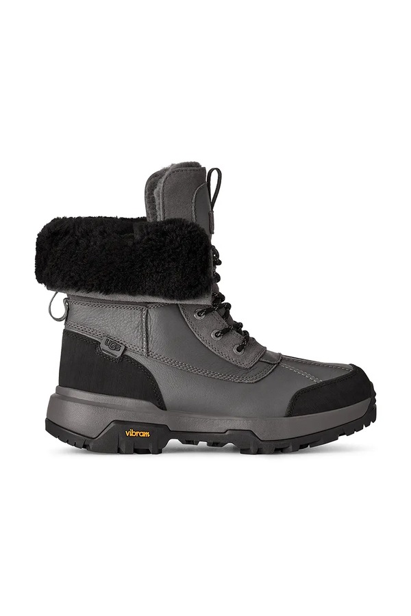M Adirondack Boot Xxv снігові чоботи чоловічі шкіряні UGG колір сірий