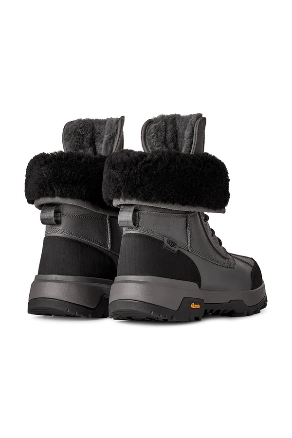 M Adirondack Boot Xxv снігові чоботи чоловічі шкіряні UGG колір сірий фото 3