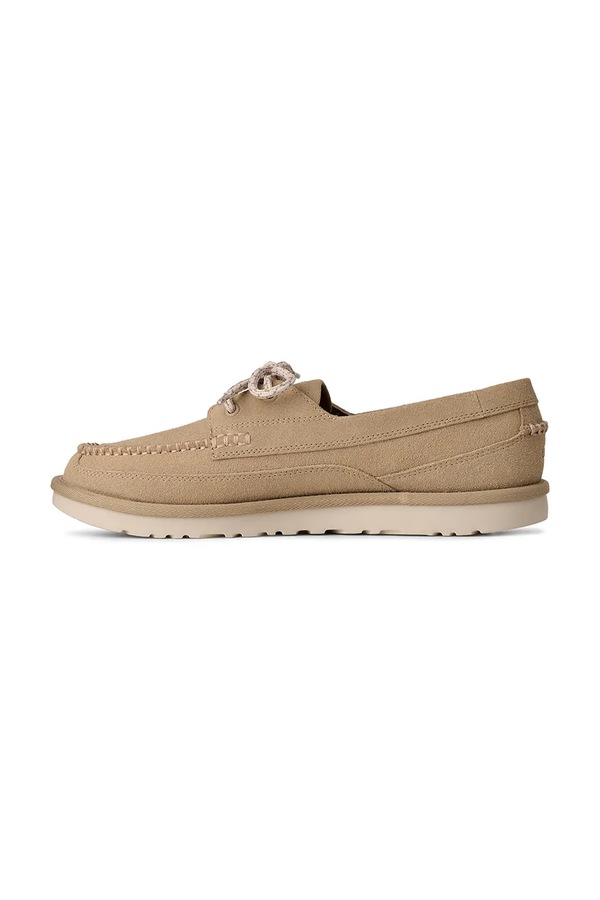 Мокасини чоловічі замшеві UGG M Deckmel колір бежевий фото 4