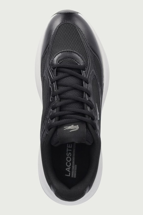 RUN SET EVO кросівки чоловічі Lacoste колір чорний фото 4