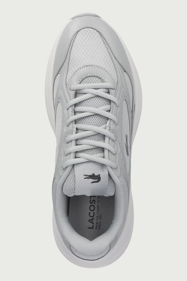 RUN SET EVO кросівки чоловічі Lacoste колір сірий фото 4