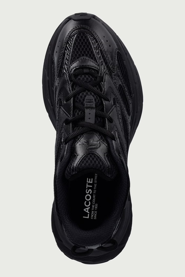 L003 NEO SHOT кросівки чоловічі Lacoste колір чорний фото 4