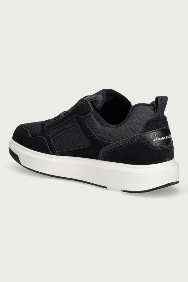 Кросівки чоловічі Armani Exchange колір чорний фото 2