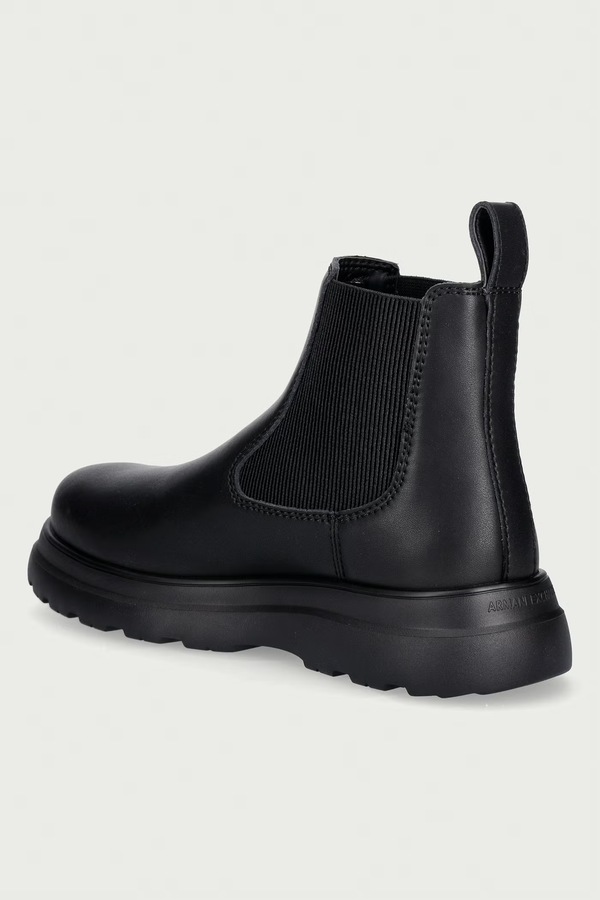 Челсі Armani Exchange колір чорний фото 2