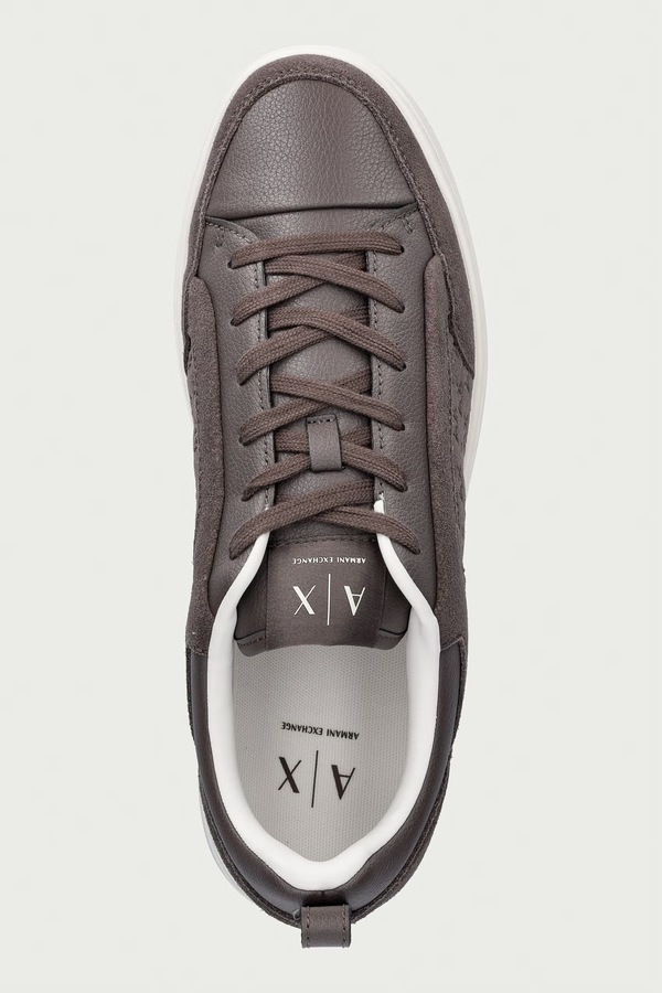 Кросівки чоловічі Armani Exchange колір коричневий фото 4