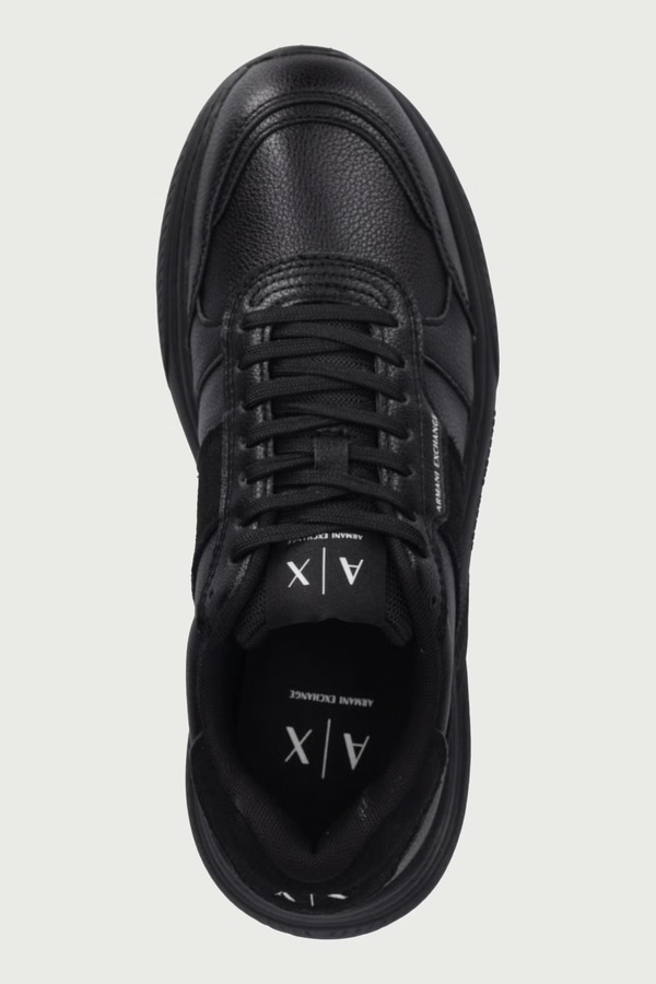 Кросівки чоловічі Armani Exchange колір чорний фото 4