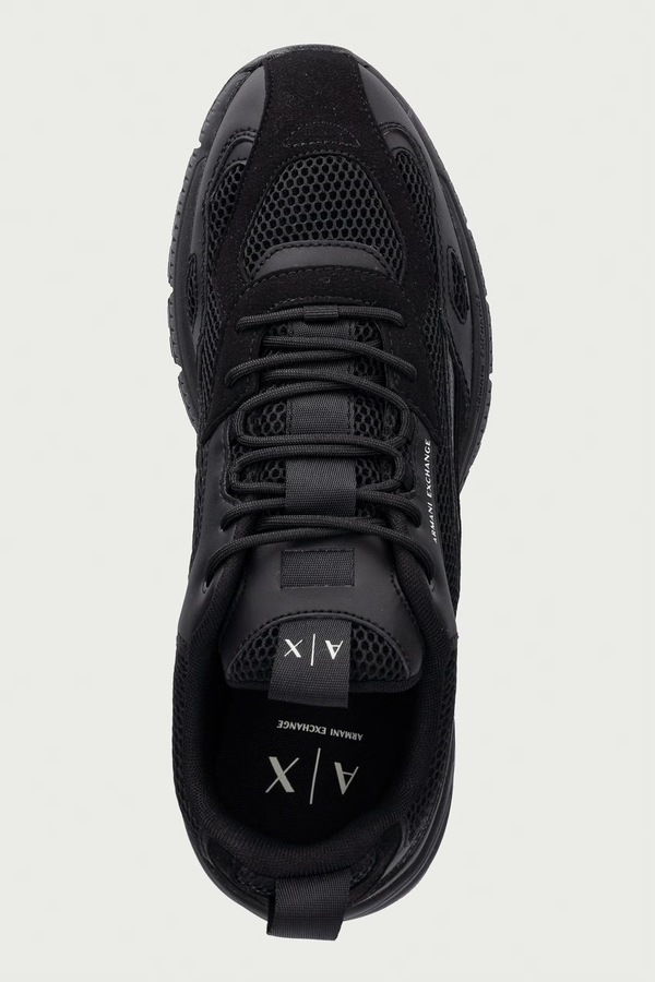 Кросівки чоловічі Armani Exchange колір чорний фото 4