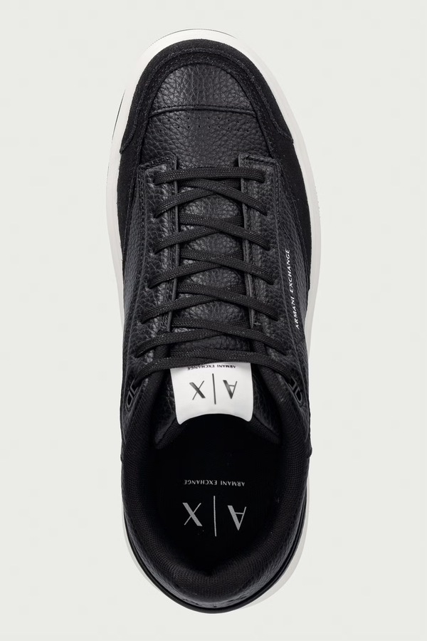Кросівки чоловічі Armani Exchange колір чорний фото 4