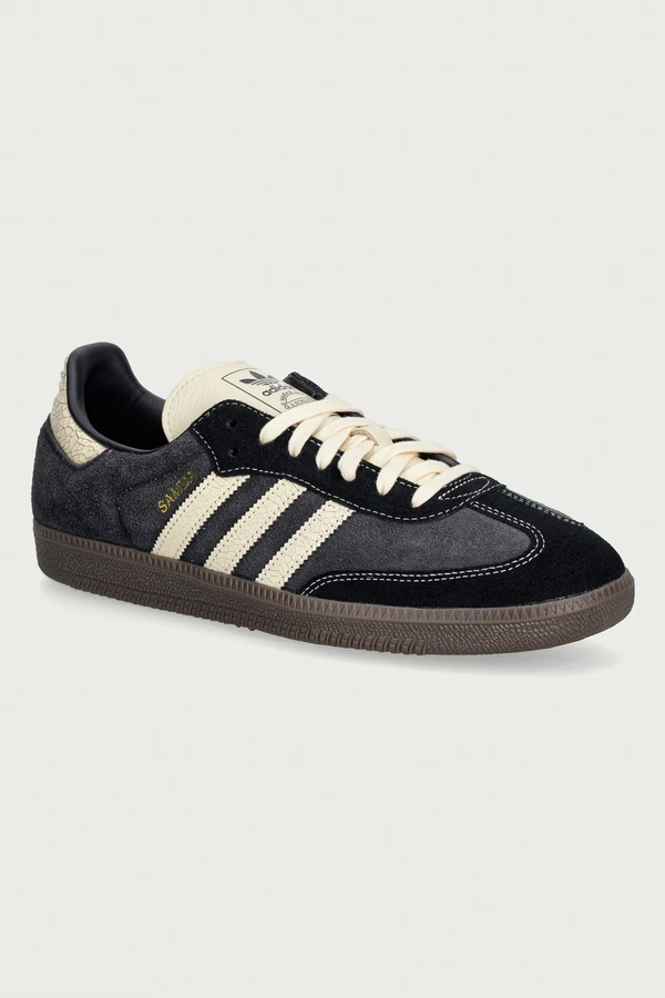 Samba Og кросівки чоловічі замшеві adidas Originals колір чорний