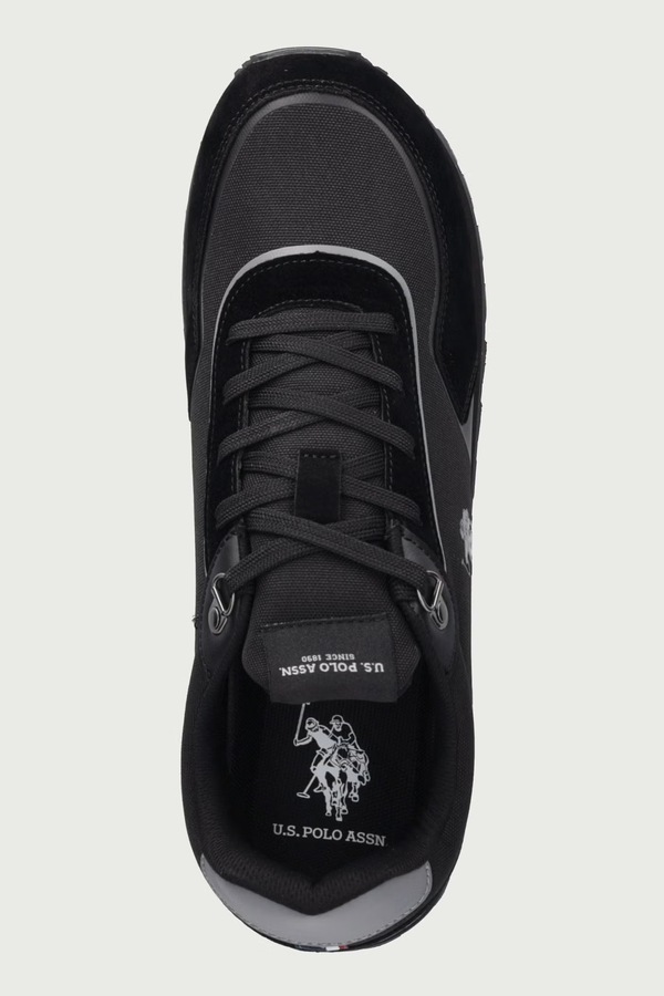 ARON009A кросівки чоловічі U.S. Polo Assn. колір чорний фото 4
