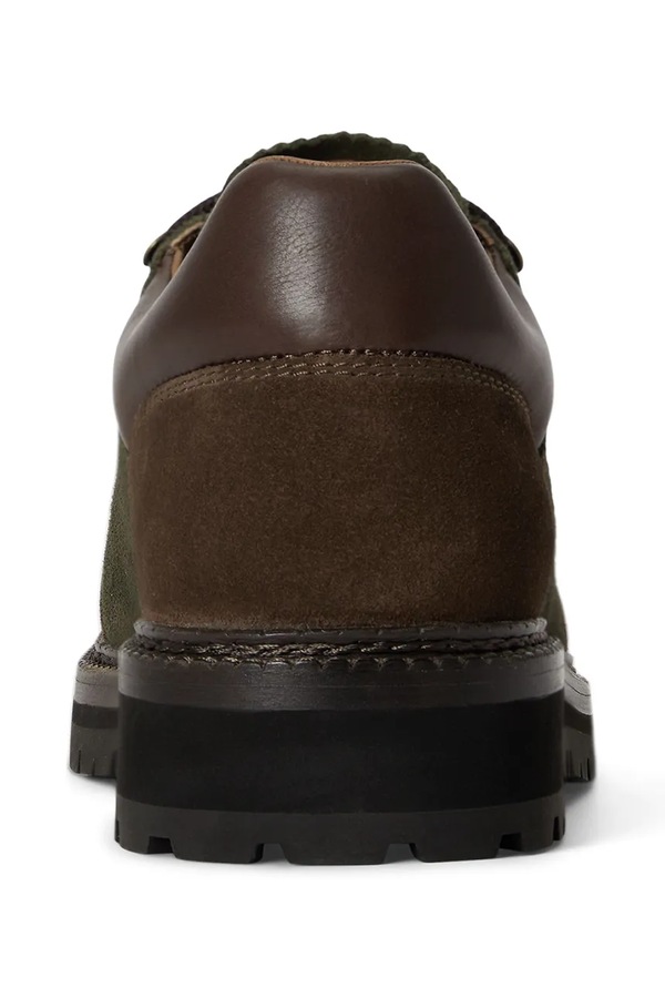 Взуття чоловіче шкіряне Polo Ralph Lauren Polo Alp Low колір зелений фото 4