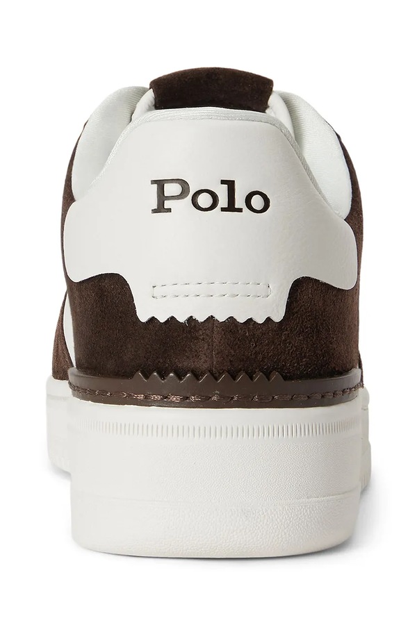 Masters Crt кросівки чоловічі шкіряні Polo Ralph Lauren колір білий фото 4