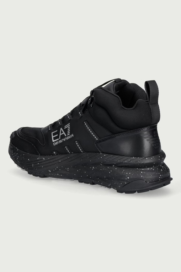 Похідні черевики чоловічі EA7 Emporio Armani колір чорний фото 3