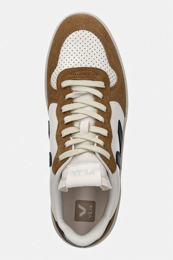 V-10 LEATHER кросівки чоловічі Veja колір коричневий фото 4