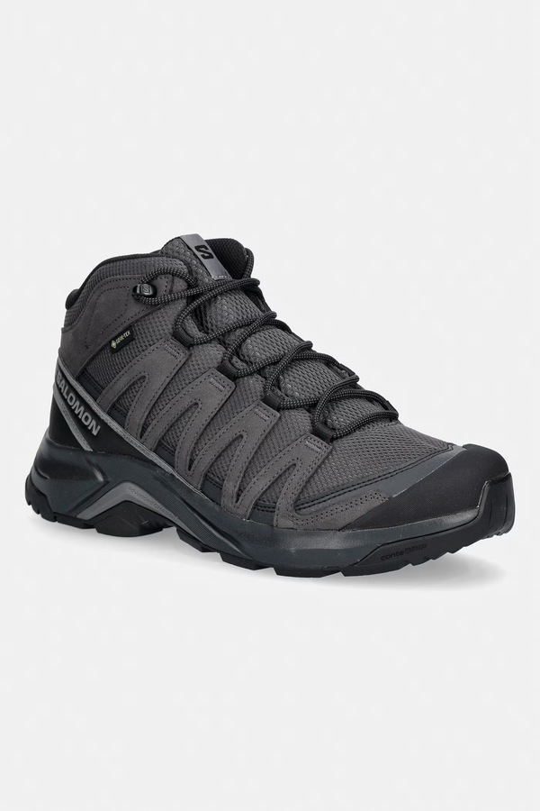 Взуття трекінгове чоловіче Salomon X-ADVENTURE RECON MID GTX колір чорний