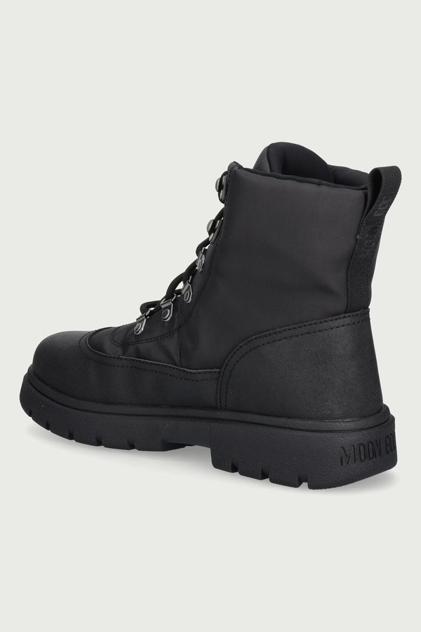 Похідні черевики чоловічі Moon Boot MB COMBAT BOOT NYLON WP колір чорний фото 2