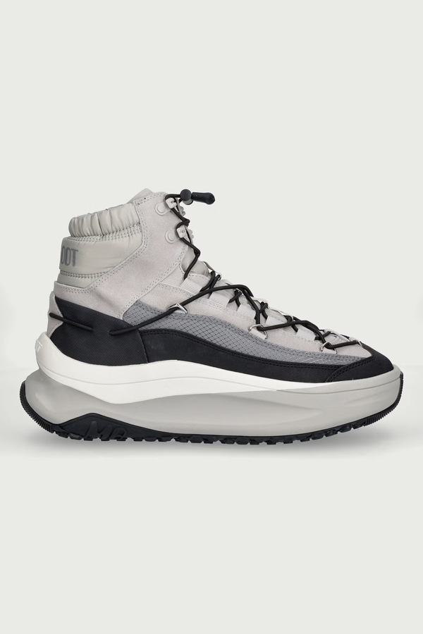 MB MOON247 XLACE MID снігові чоботи чоловічі Moon Boot колір сірий