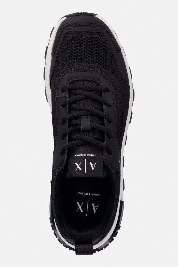 Кросівки чоловічі Armani Exchange колір чорний фото 4