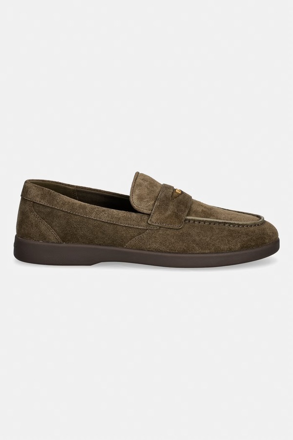 Мокасини чоловічі замшеві Michael Kors Wesley Slip On колір зелений