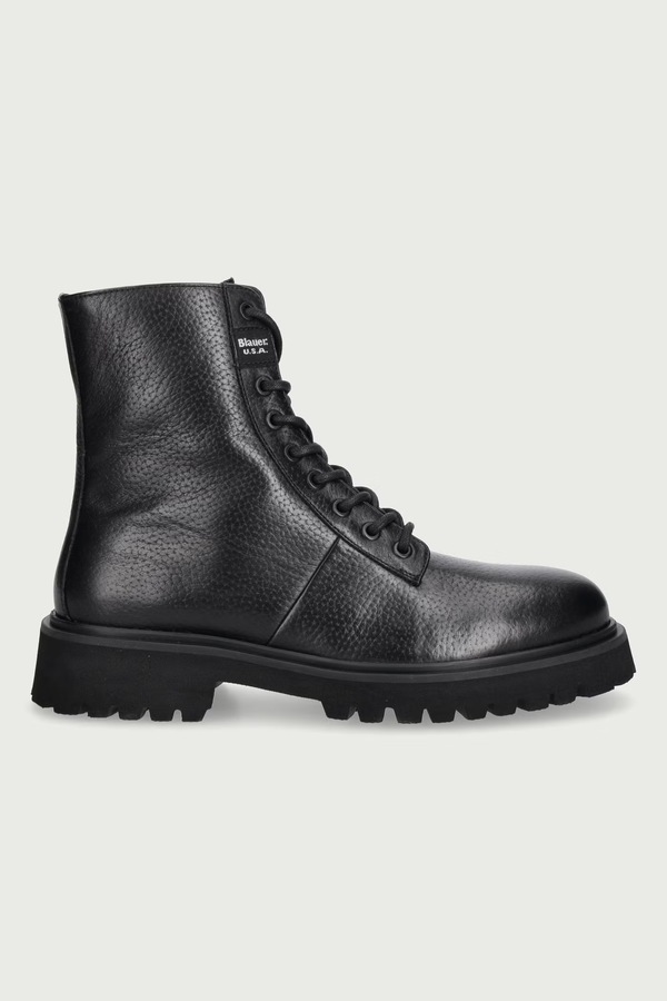 Походные ботинки мужские кожаные Blauer BUXTON цвет черный