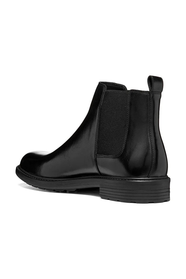 Челсі чоловічі шкіряні Geox U WALK PLEASURE B колір чорний фото 3