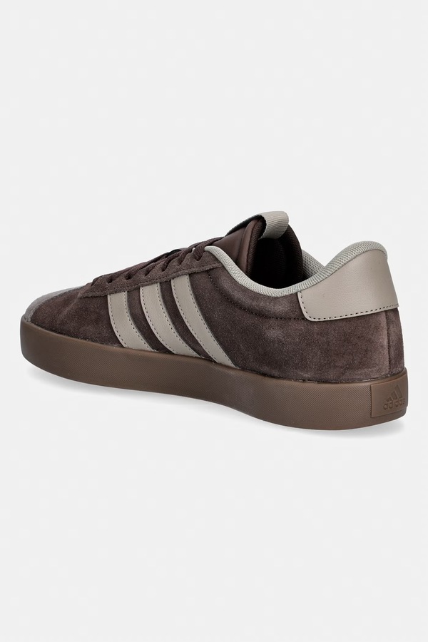 VL Court 3.0 кроссовки мужские замшевые adidas цвет коричневый фото 2