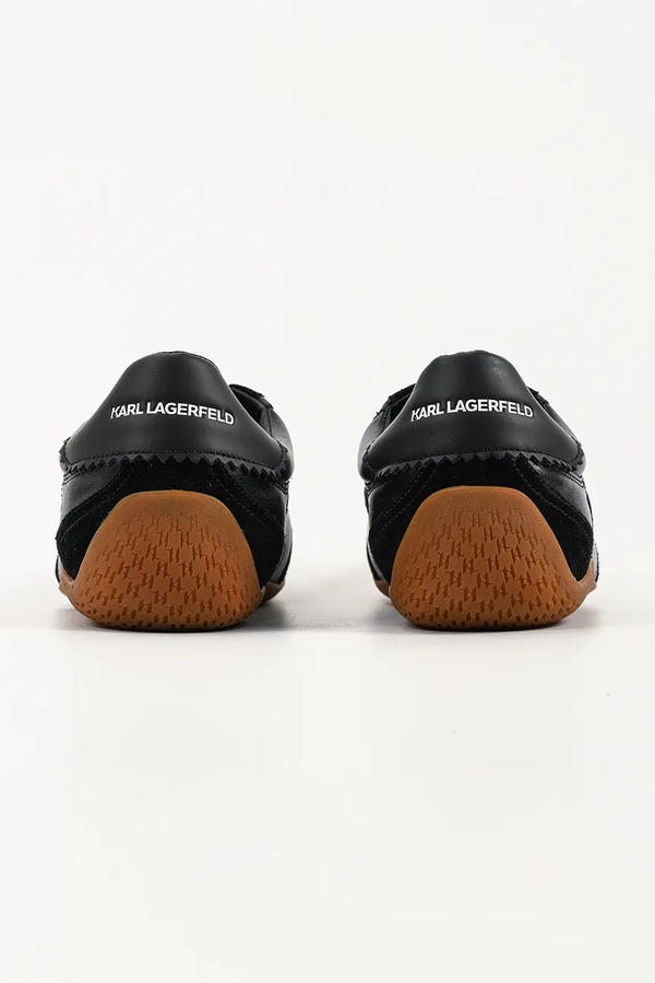 Devon Sneaker кроссовки мужские кожаные Karl Lagerfeld цвет черный фото 2