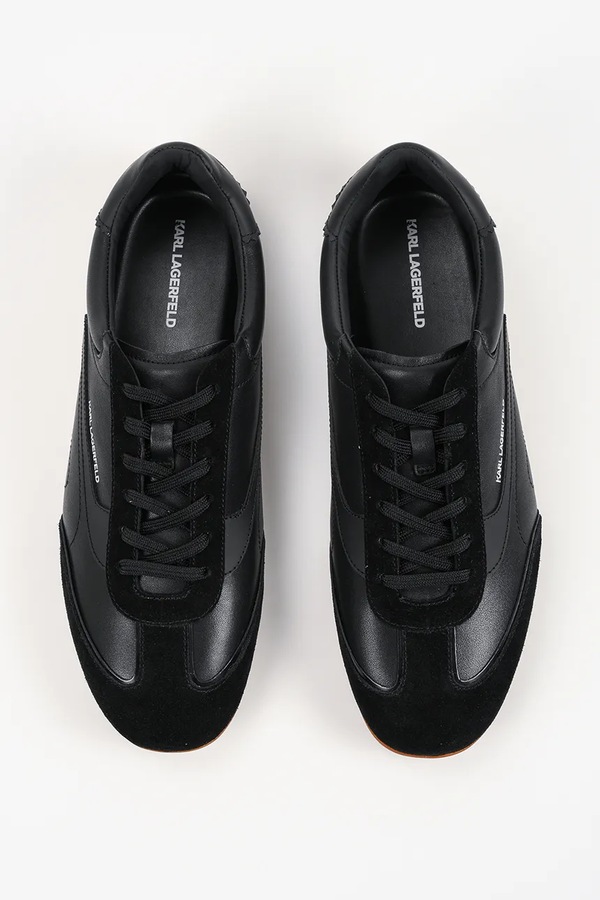 Devon Sneaker кросівки чоловічі шкіряні Karl Lagerfeld колір чорний фото 4