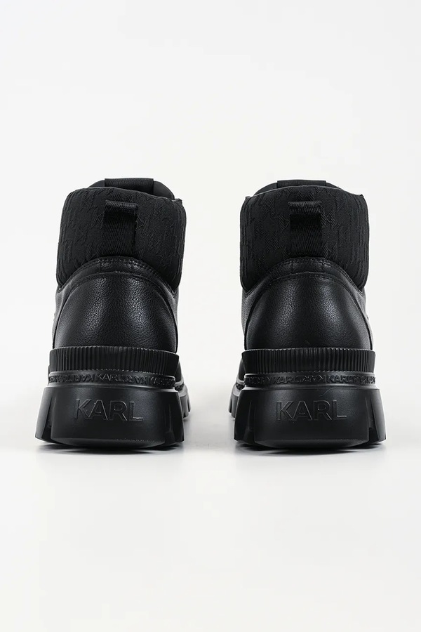 Похідні черевики чоловічі шкіряні Karl Lagerfeld Trekka Mens колір чорний фото 2