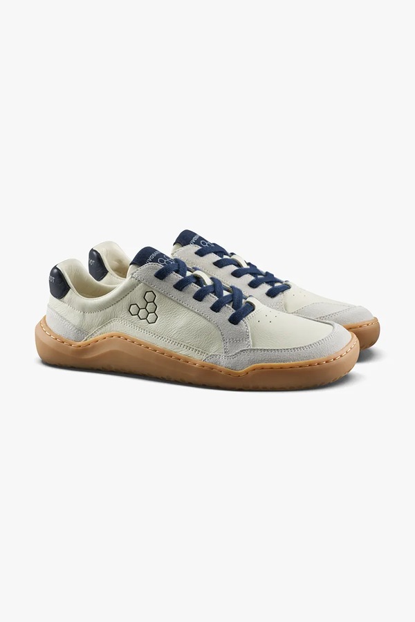GOBI III SNEAKER LEATHER кросівки чоловічі шкіряні Vivobarefoot колір сірий фото 2