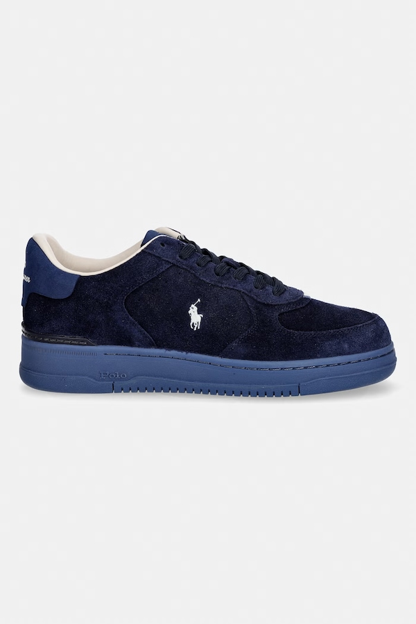 Mastr Ct Rib кросівки чоловічі замшеві Polo Ralph Lauren колір темно-синій