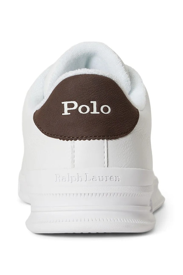 Hrt Crt III кросівки шкіряні Polo Ralph Lauren колір білий фото 4