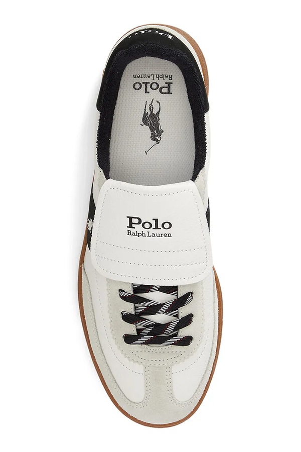 Bedford Ppft кросівки шкіряні Polo Ralph Lauren колір білий фото 2