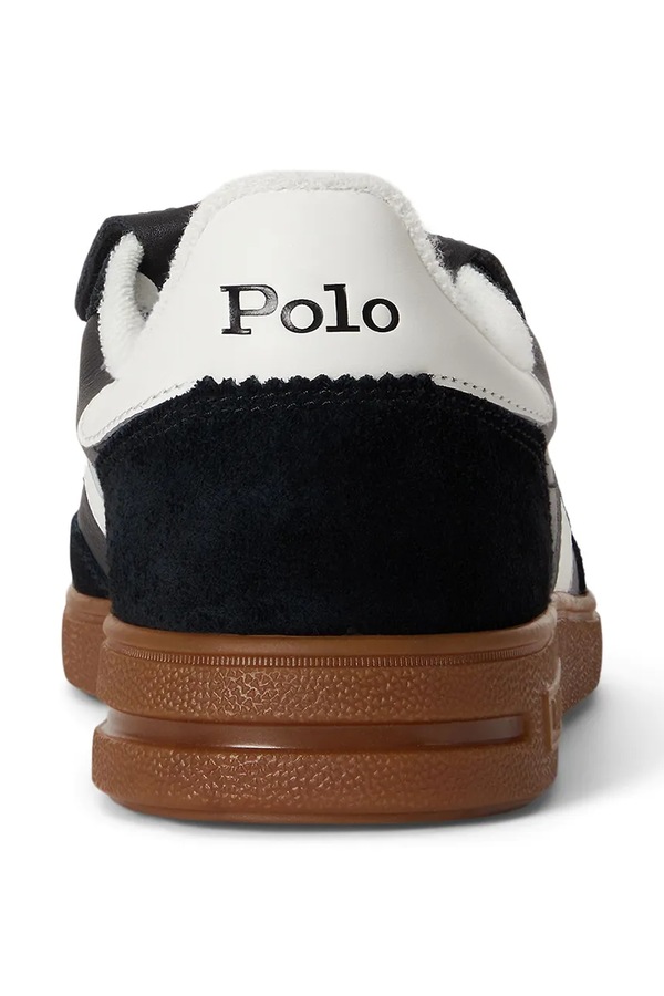 Bedford Ppft кросівки замшеві Polo Ralph Lauren колір чорний фото 4