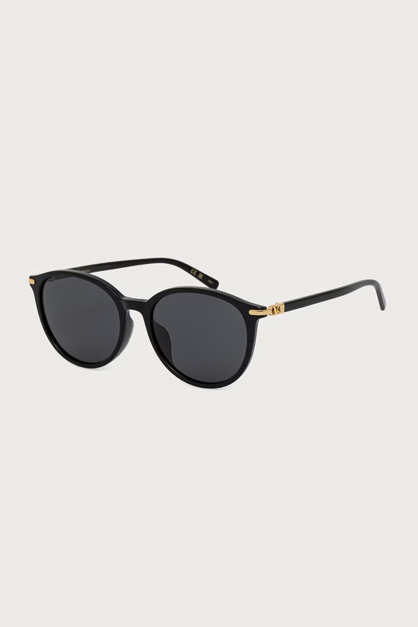 Круглі сонцезахисні окуляри жіночі Valentino Eyewear колір чорний
