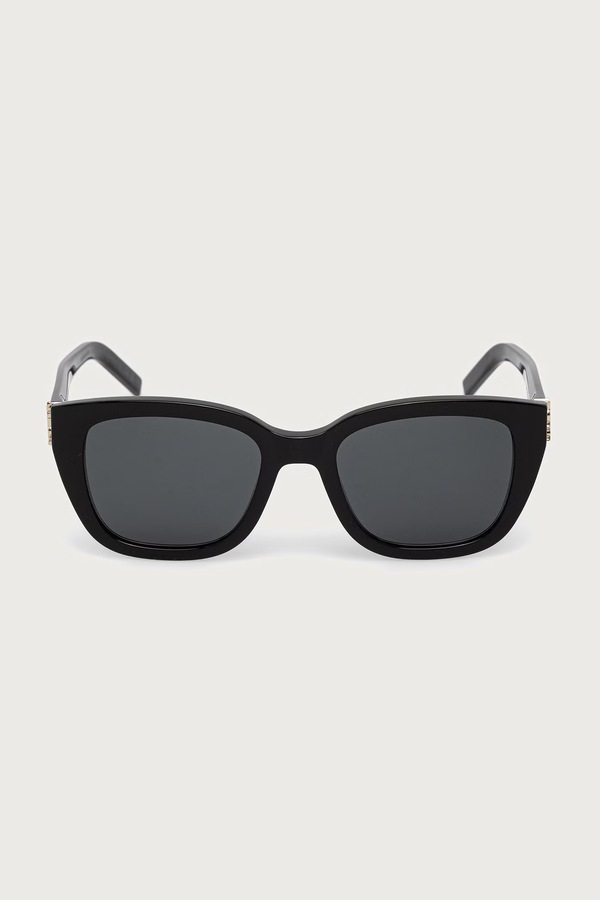 Сонцезахисні окуляри "cat eyes" жіночі Saint Laurent колір чорний фото 2