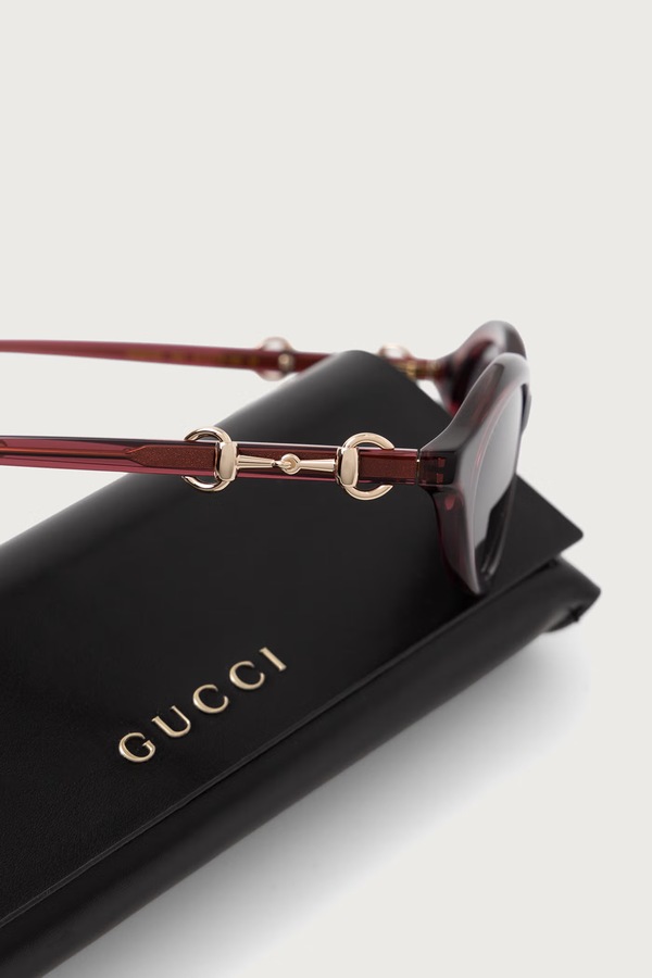 Сонцезахисні окуляри "cat eyes" жіночі Gucci фото 3