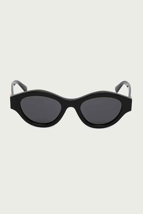 Круглі сонцезахисні окуляри жіночі Gucci колір чорний фото 2