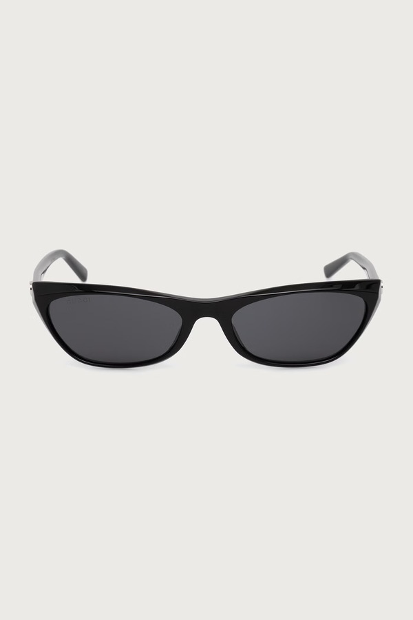 Сонцезахисні окуляри "cat eyes" жіночі Gucci колір чорний фото 2