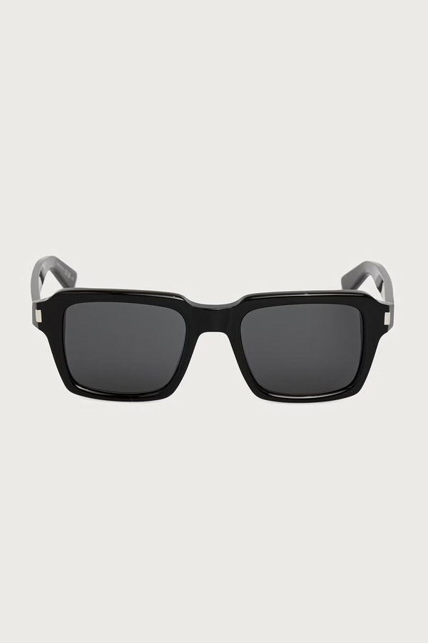 Сонцезахисні окуляри чоловічі Saint Laurent колір чорний фото 2